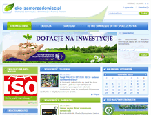 Tablet Screenshot of eko-samorzadowiec.pl